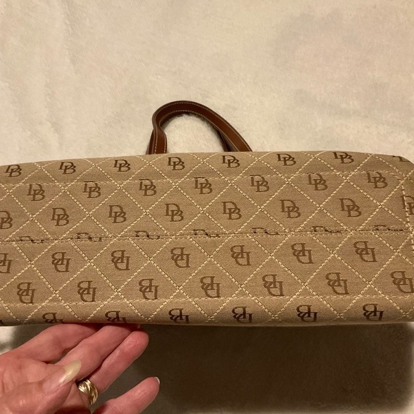Dooney & Bourke Monogram Satchel Bag - Picture 2 of 12